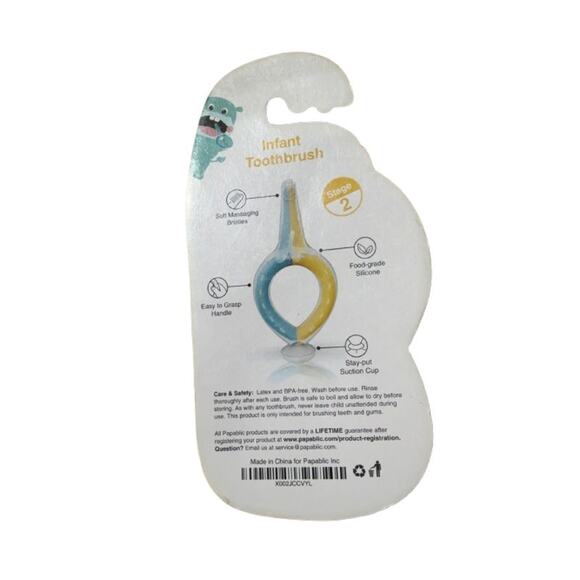 Papablic Infant Toothbrushes *NEW - In Original Packaging* - Picture 2 of 5
